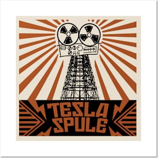 FRQ REC Tesla Spule Posters and Art